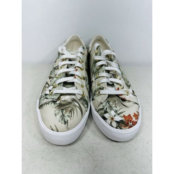 Keds Women's Canvas Lace-Up Sneaker | Size 8 | Floral Botanical ) - Picture 3 of 8